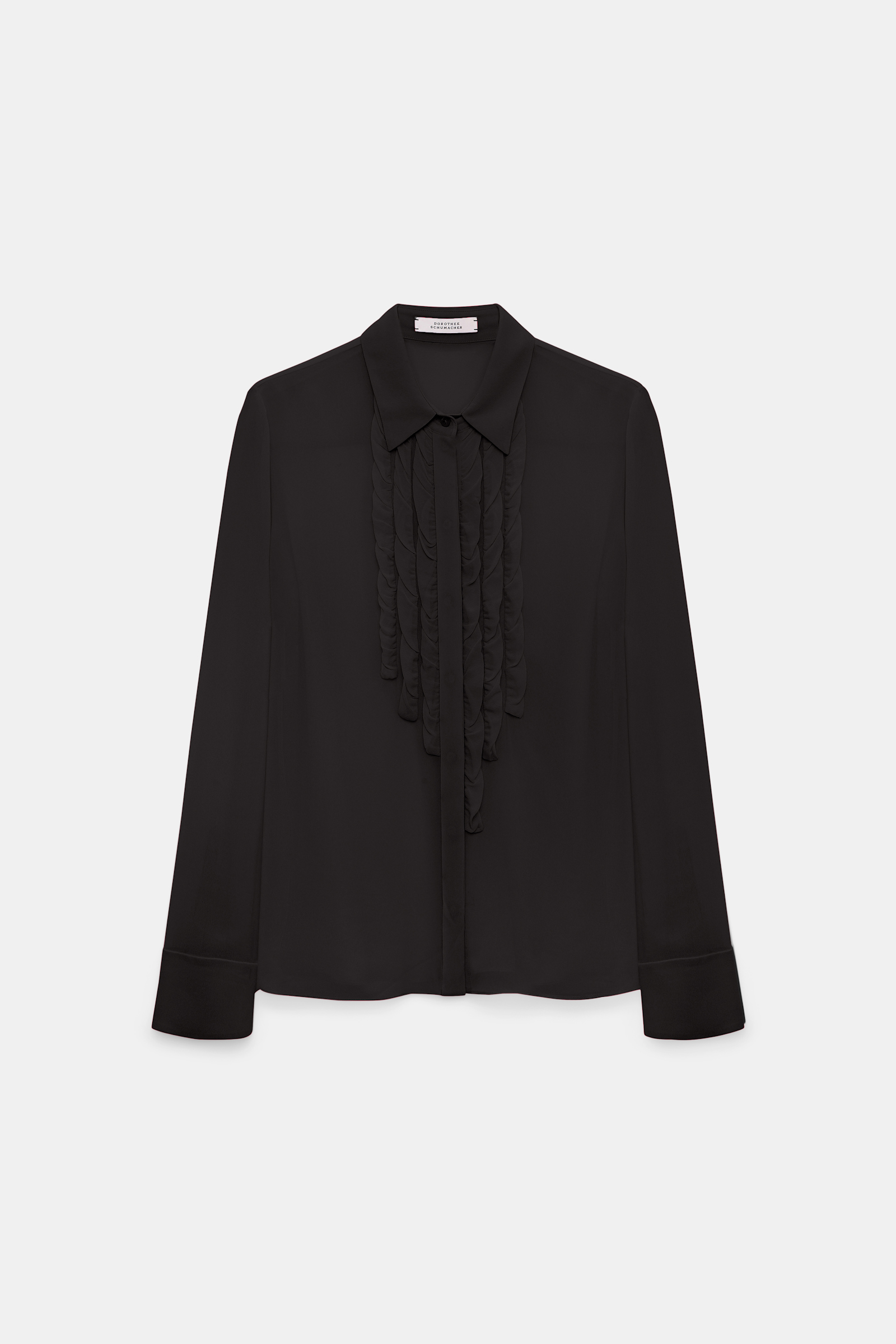 Dorothee Schumacher Georgette blouse pure black