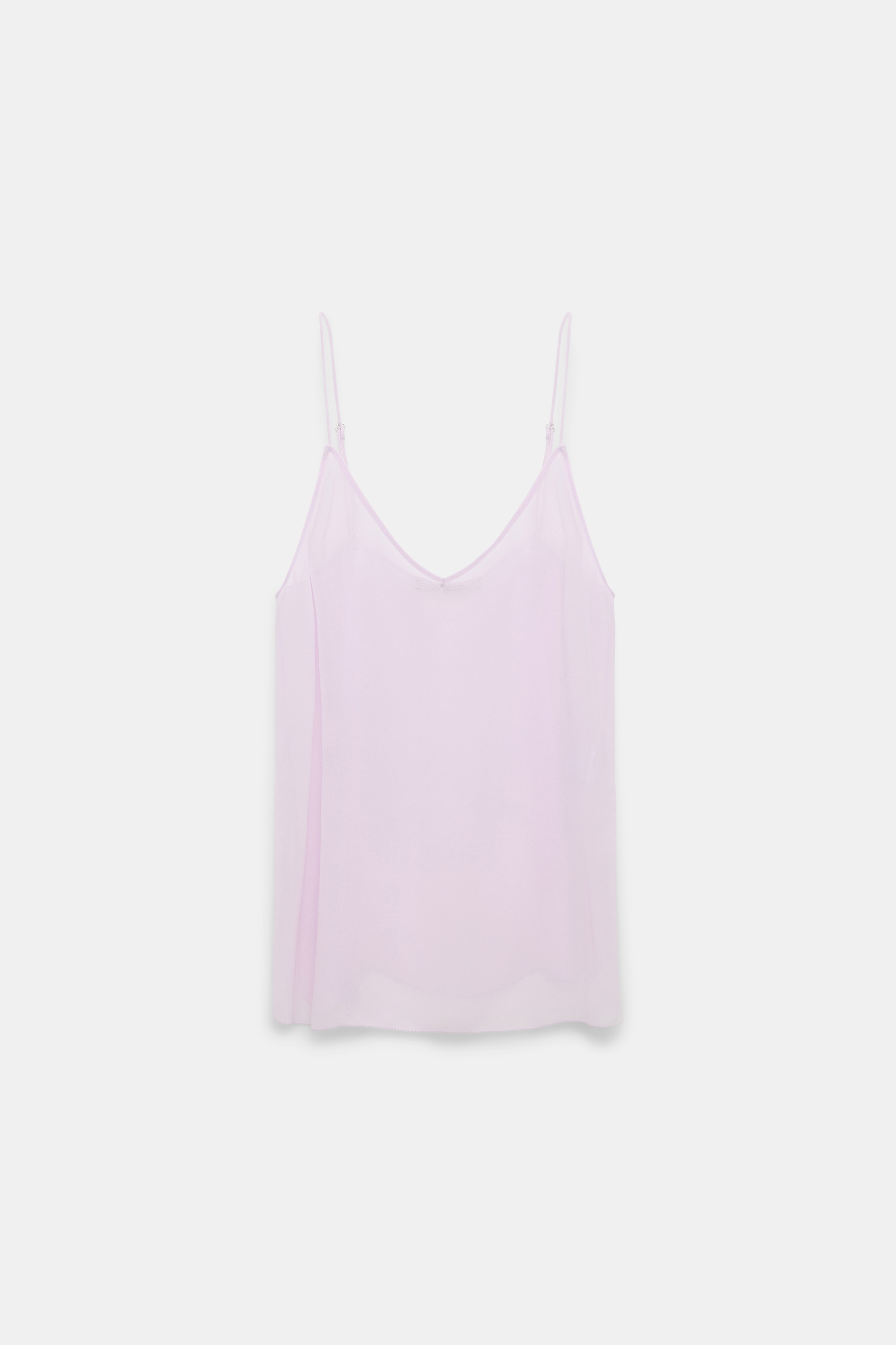 Dorothee Schumacher Top aus Georgette lilac