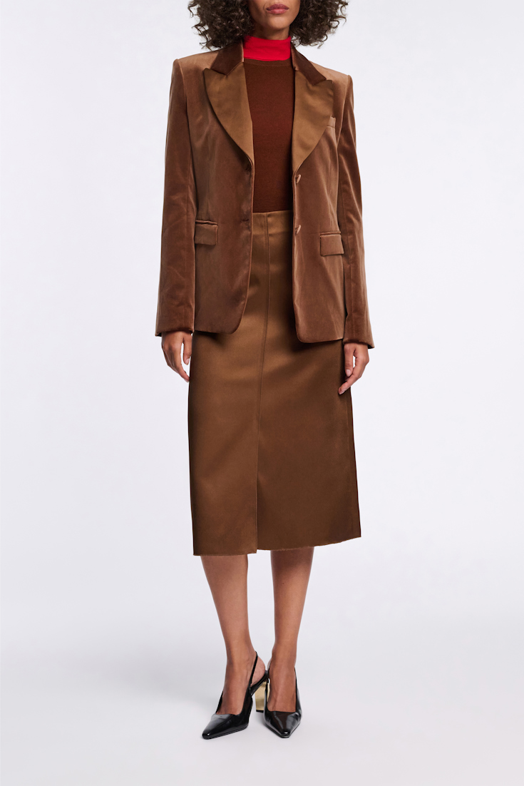 Dorothee Schumacher Slingback pumps with golden heel pure black