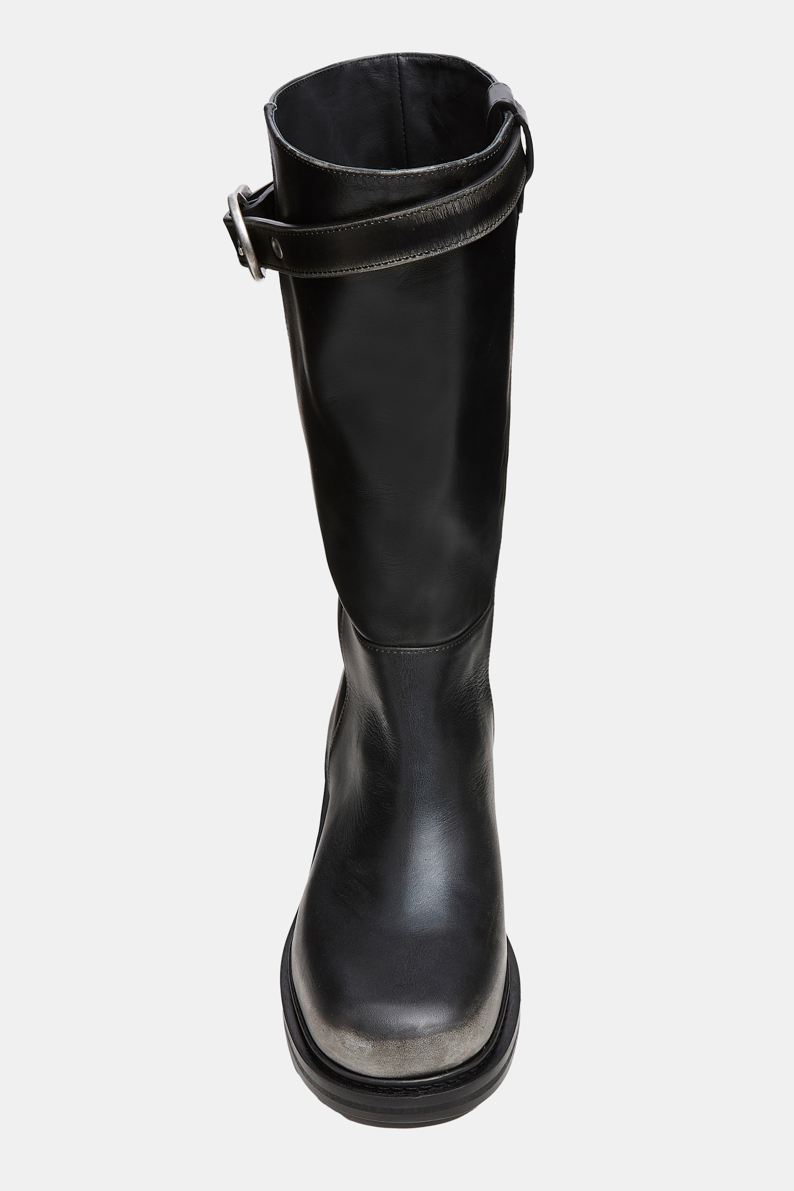 Dorothee Schumacher Tall boots with buckled top strap cool anthra