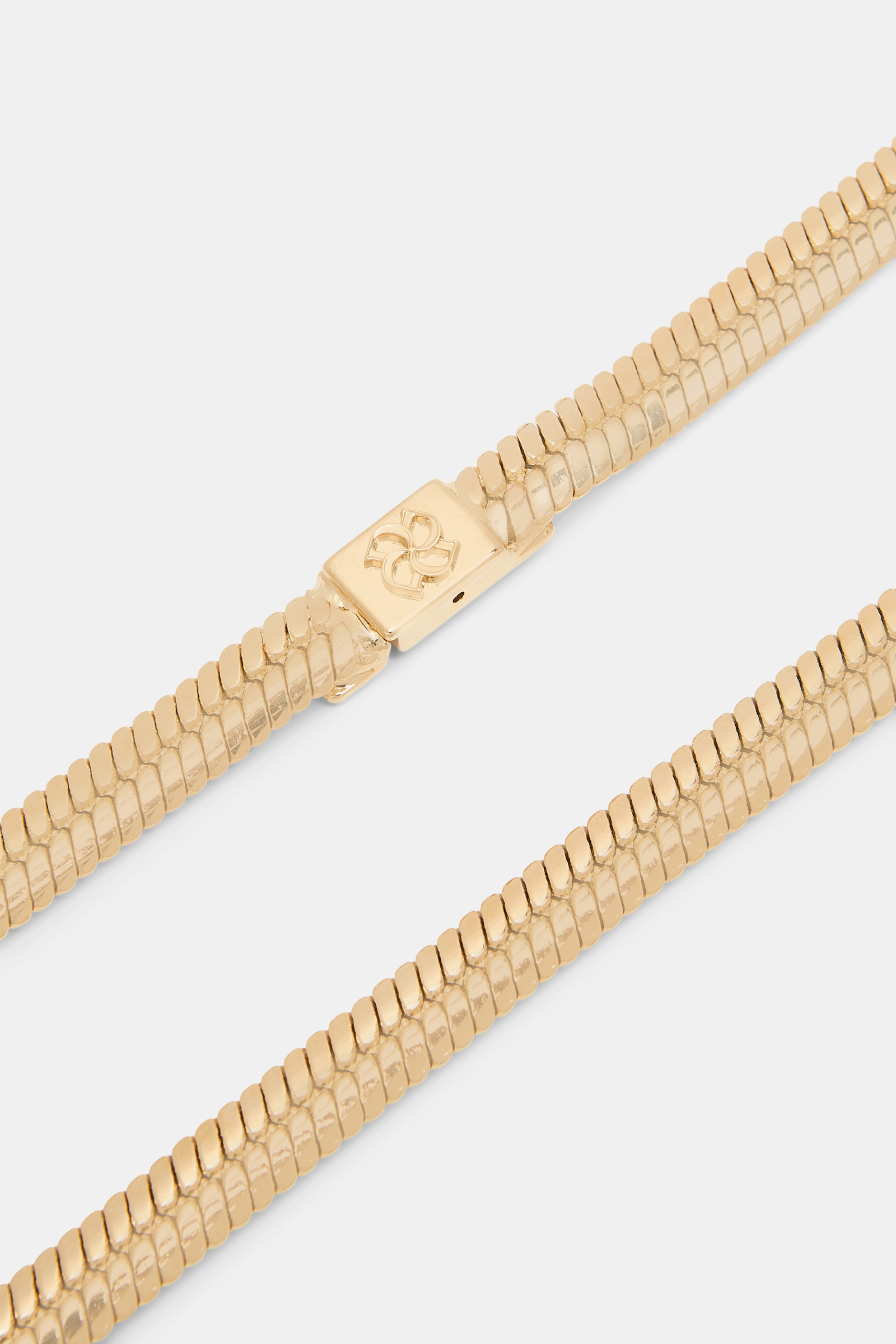 Dorothee Schumacher Snake chain belt gold