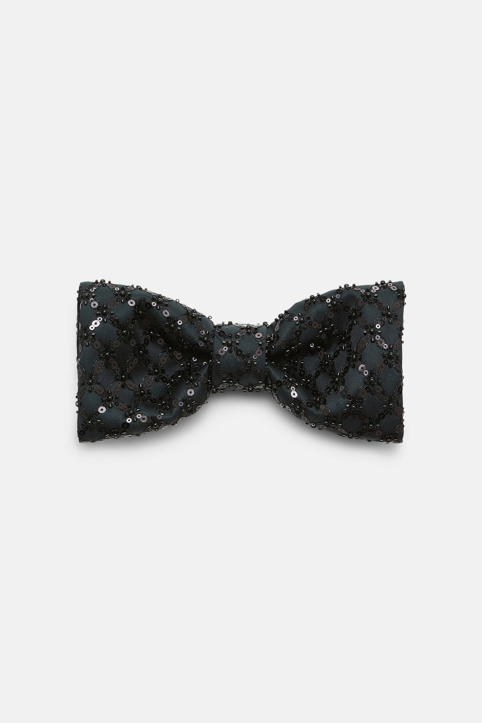 Dorothee Schumacher Embellished Duchesse bow brooch graphite