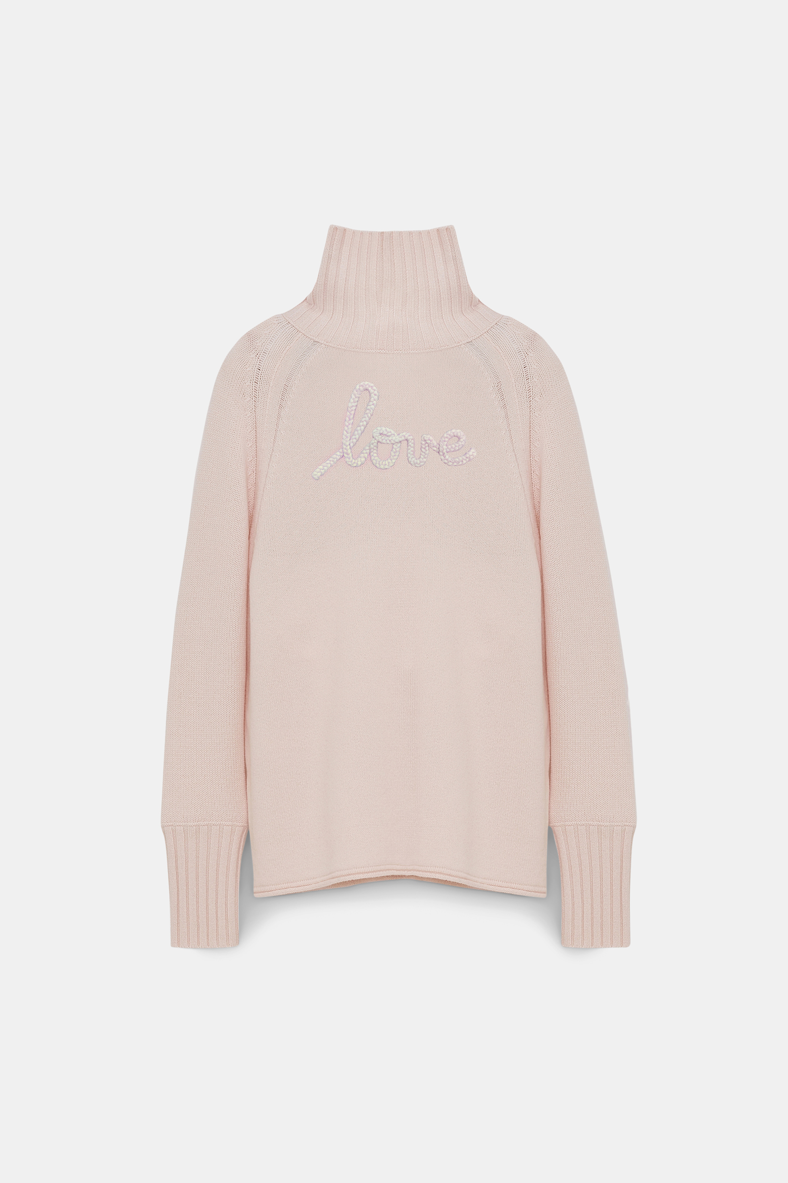 Dorothee Schumacher Turtleneck pullover in Merino-cashmere medium creme
