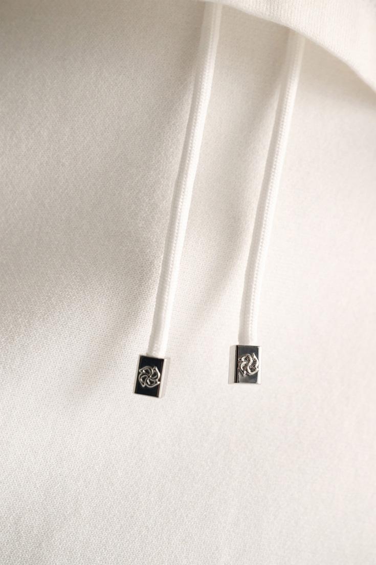 Dorothee Schumacher Strick-Rock aus Baumwoll-Stretch eggshell