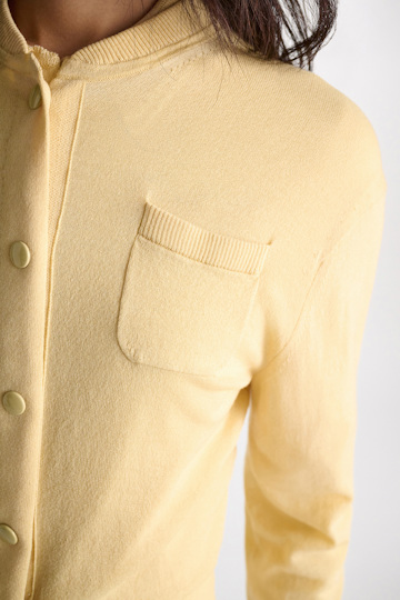 Dorothee Schumacher Knit bomber jacket-style cardigan pastis