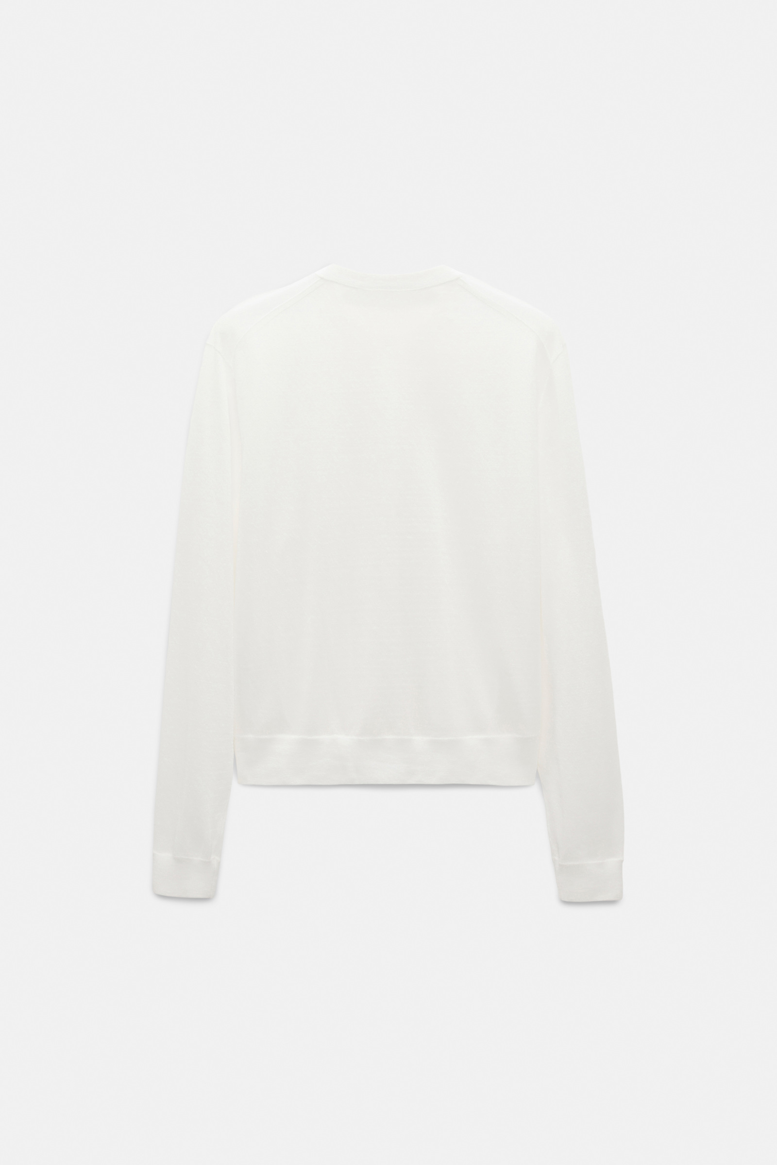 Dorothee Schumacher Twinset aus Baumwoll-Stretch eggshell