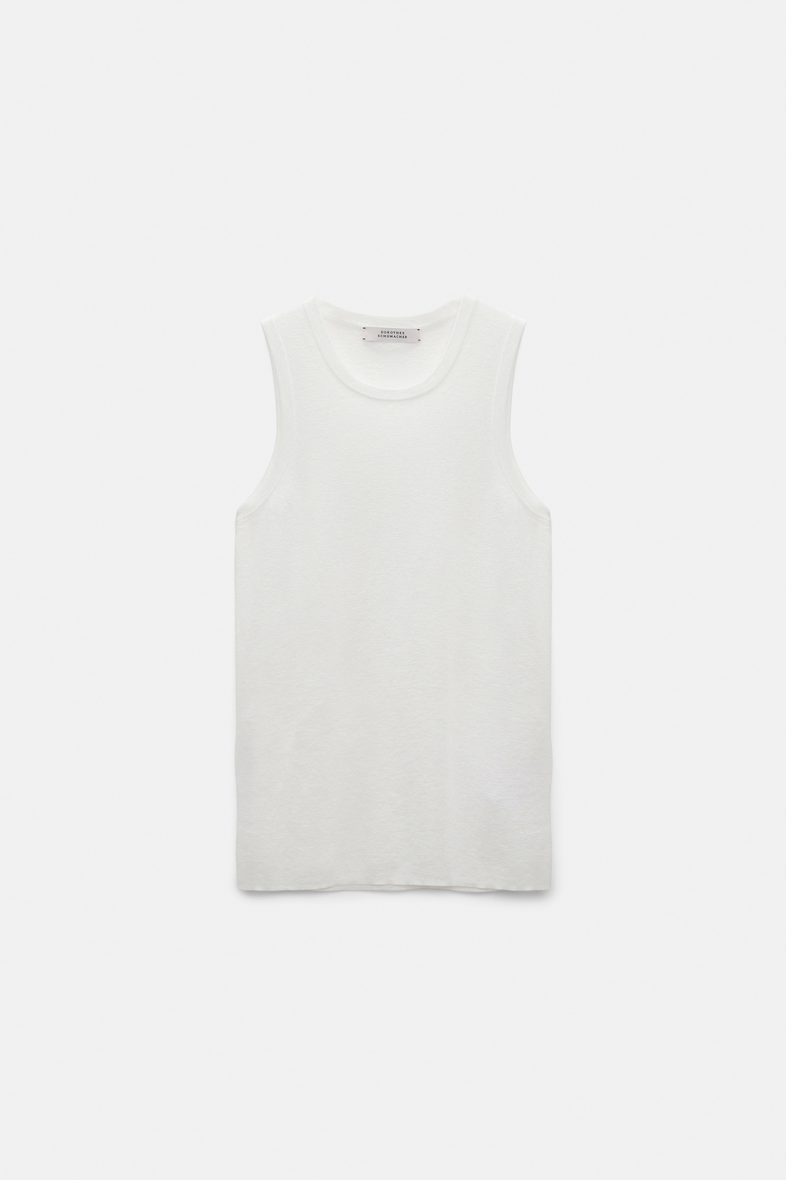 Dorothee Schumacher Twinset aus Baumwoll-Stretch eggshell