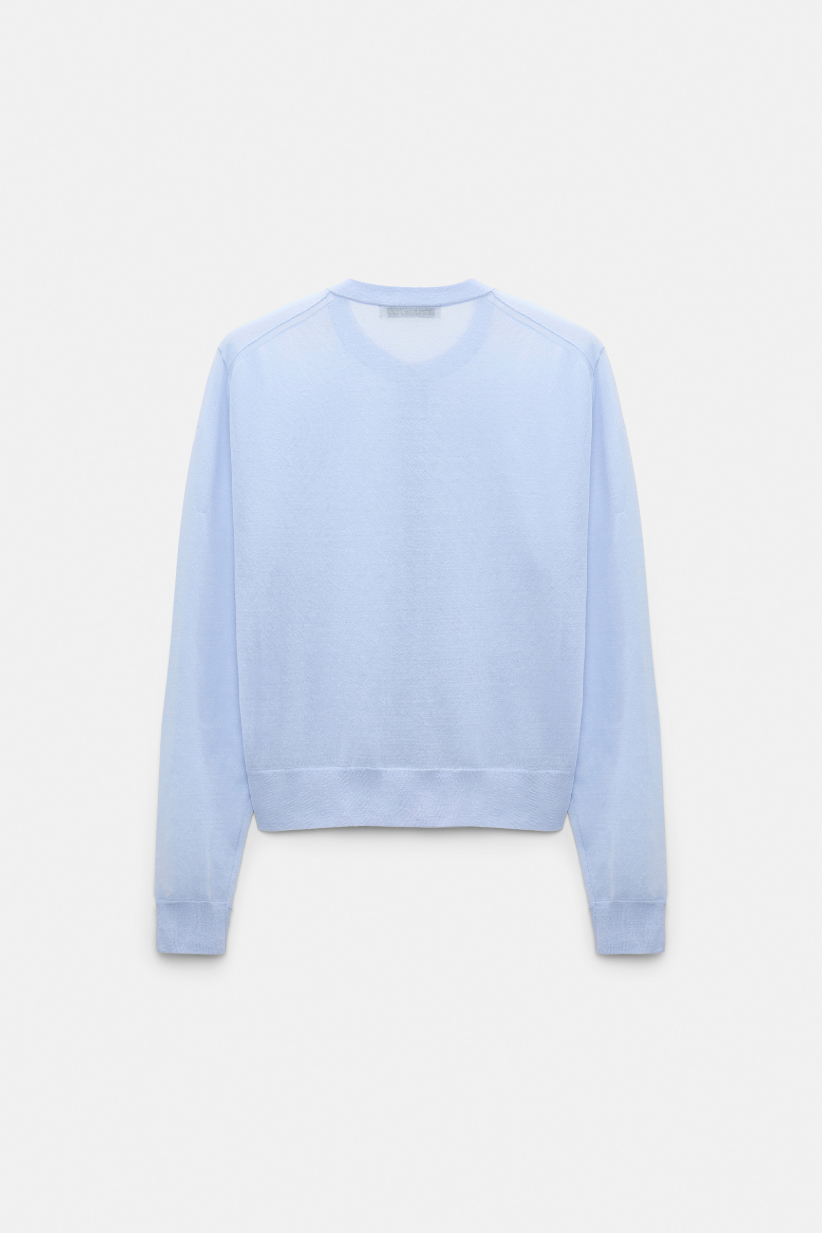 Dorothee Schumacher Twinset aus Baumwoll-Stretch oxford blue