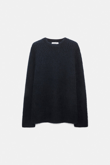 Dorothee Schumacher Pullover aus Merino und Kaschmir dark navy