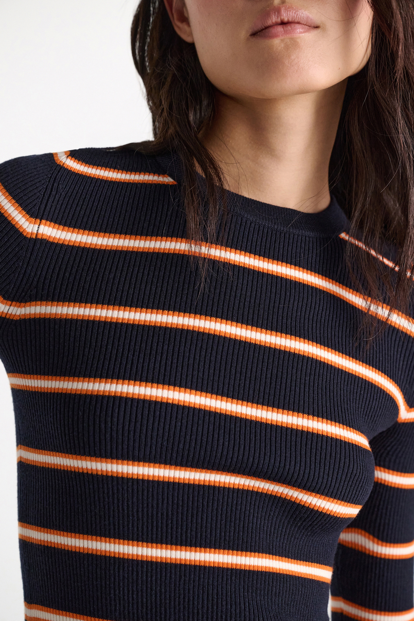 Dorothee Schumacher Gestreifter Pullover energetic blue trio