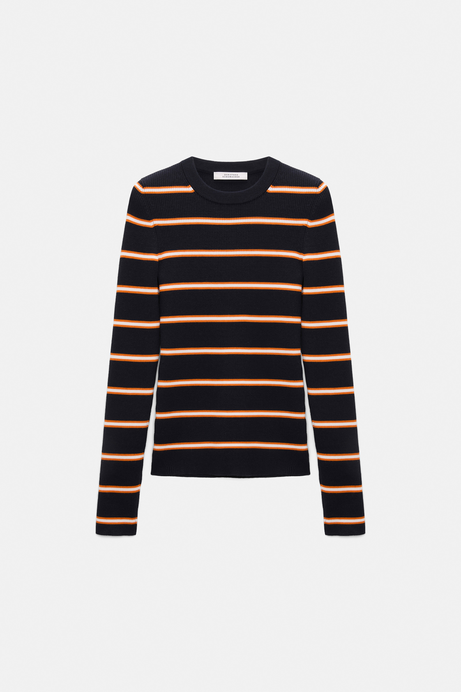 Dorothee Schumacher Gestreifter Pullover energetic blue trio