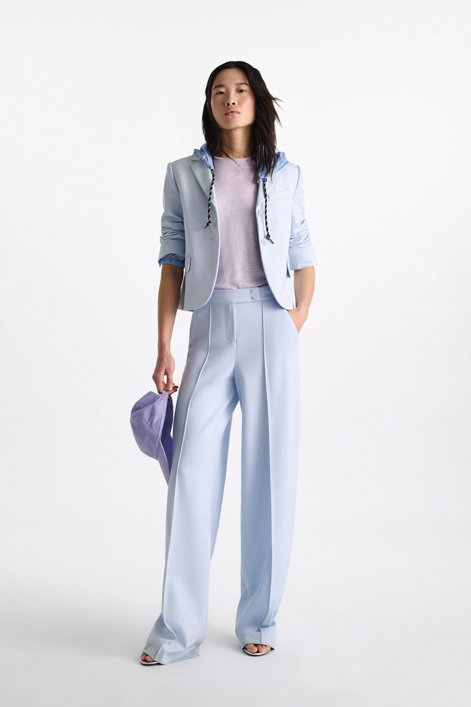 Dorothee Schumacher Shirt mit Strickbündchen crocus