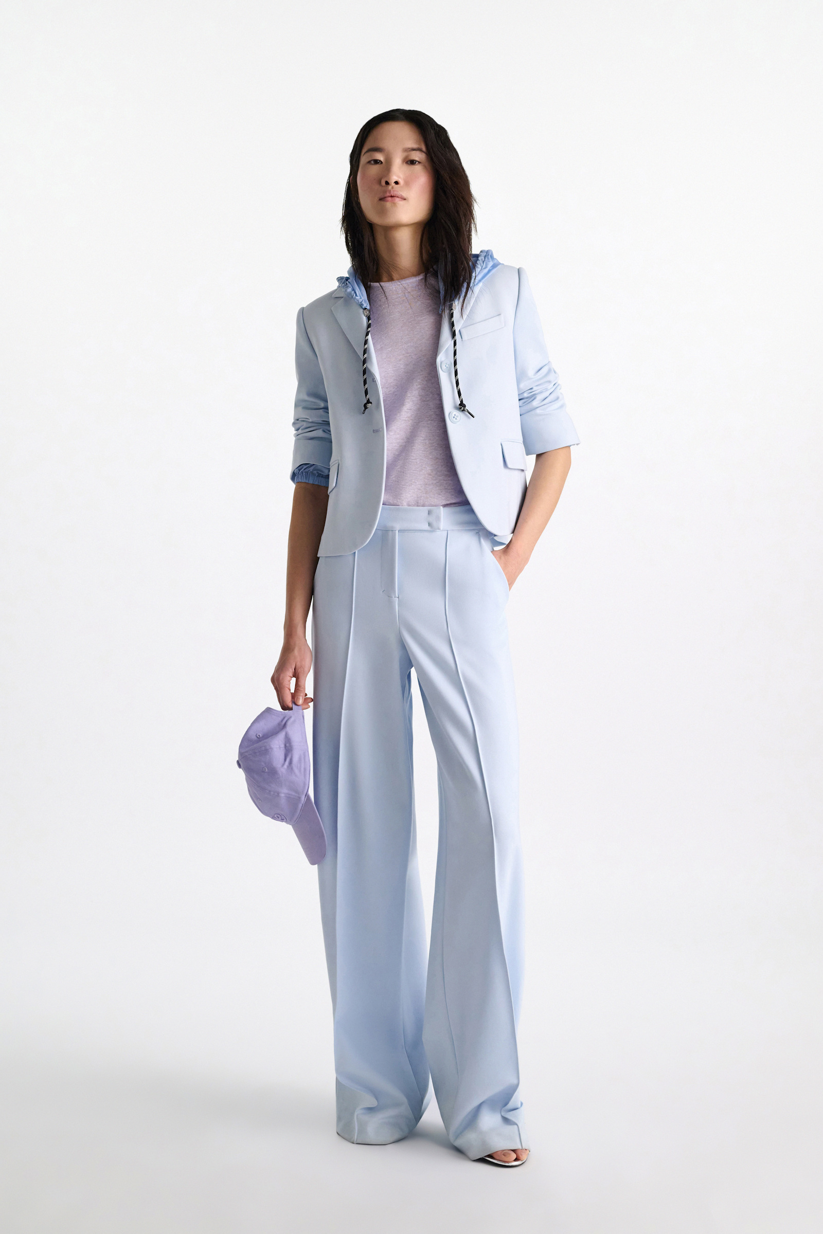 Dorothee Schumacher Shirt mit Strickbündchen crocus