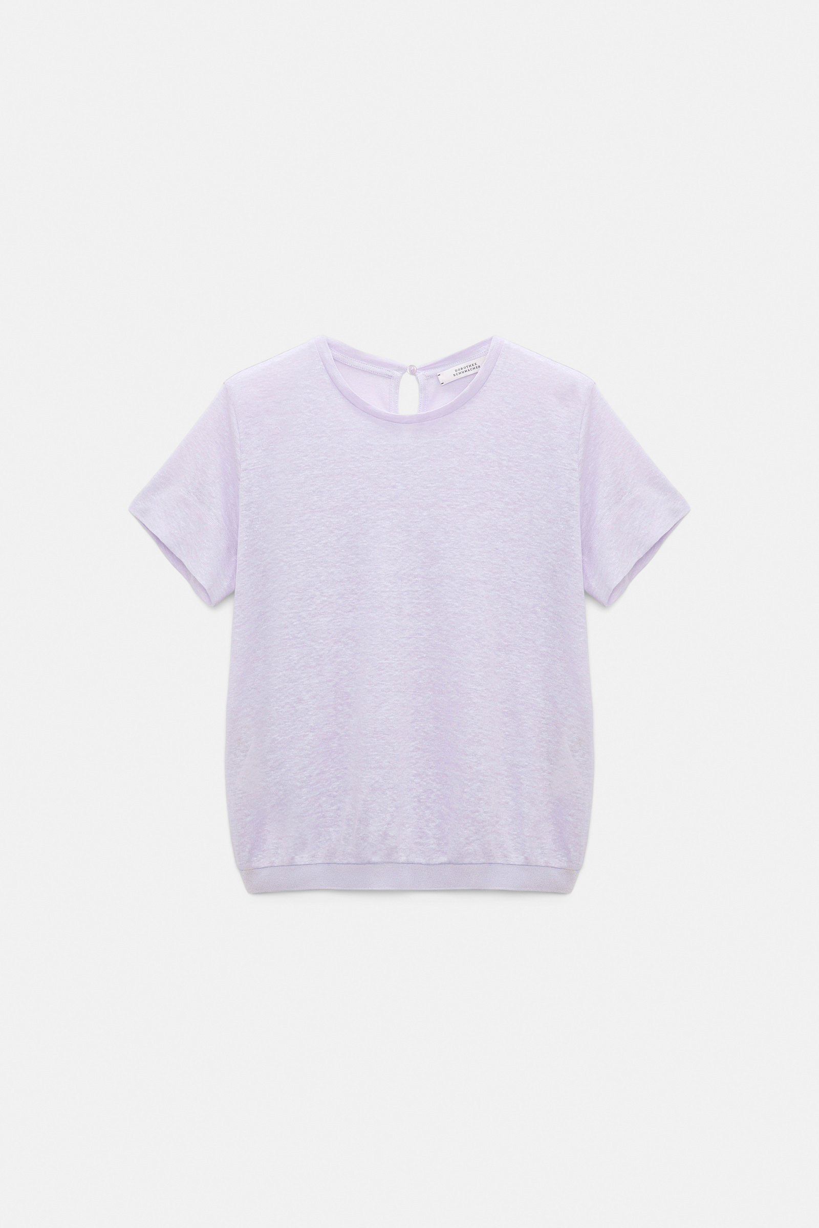 Dorothee Schumacher Shirt mit Strickbündchen crocus