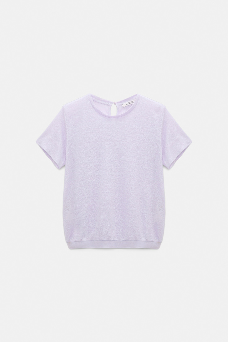 Dorothee Schumacher Shirt mit Strickbündchen crocus