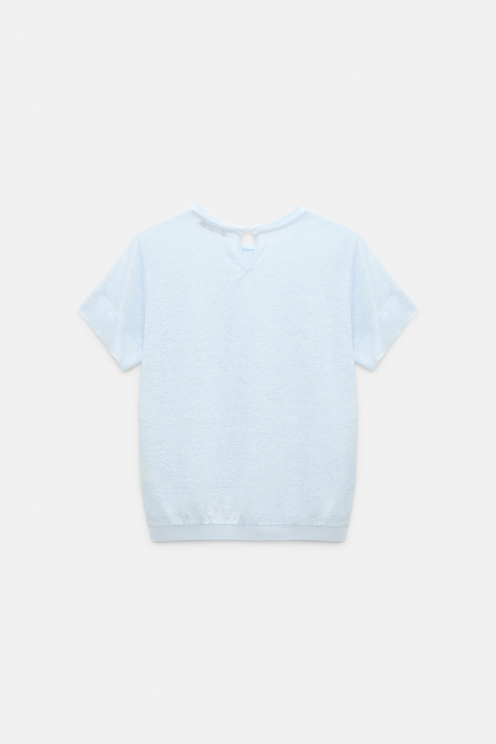 Dorothee Schumacher Shirt mit Strickbündchen sky blue