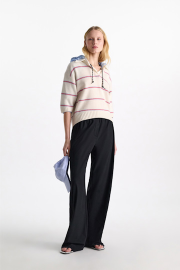 Dorothee Schumacher Track pants in technical jersey pure black