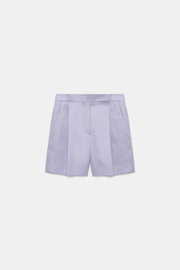 Dorothee Schumacher Technical linen shorts violet