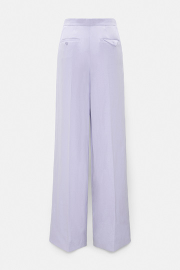 Dorothee Schumacher Technical linen pants violet