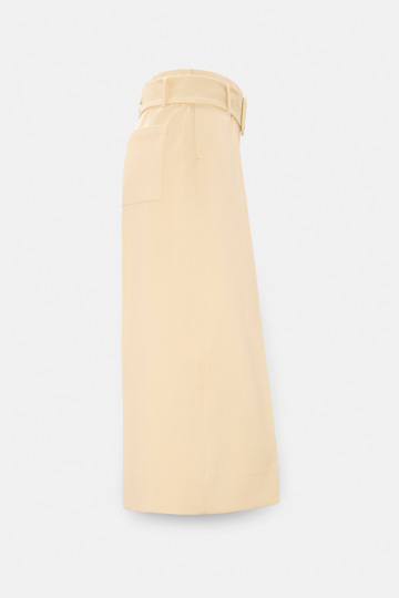 Dorothee Schumacher High-waisted cotton culottes bisquit