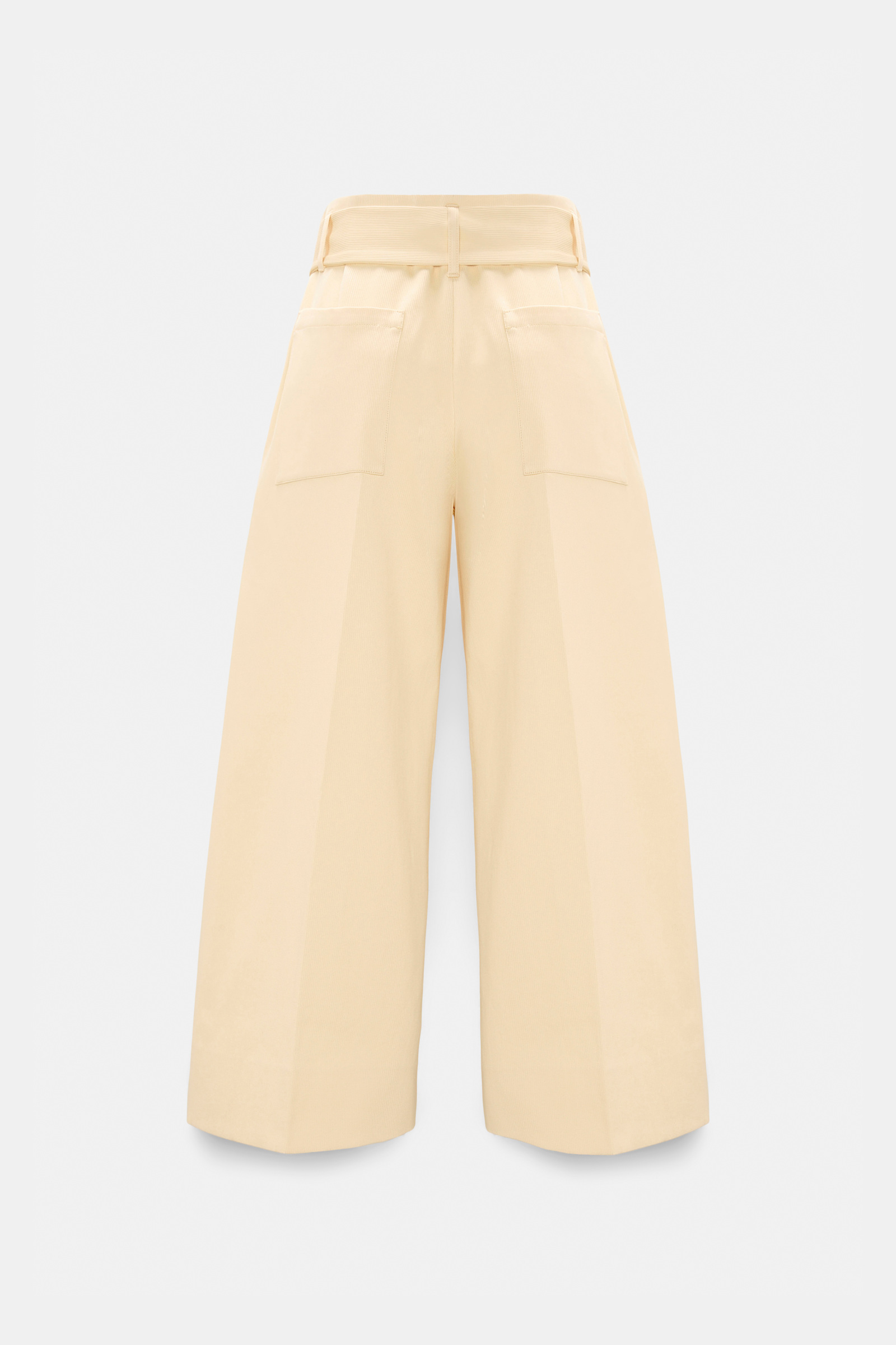 Dorothee Schumacher High-waisted cotton culottes bisquit
