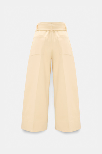 Dorothee Schumacher High-waisted cotton culottes bisquit