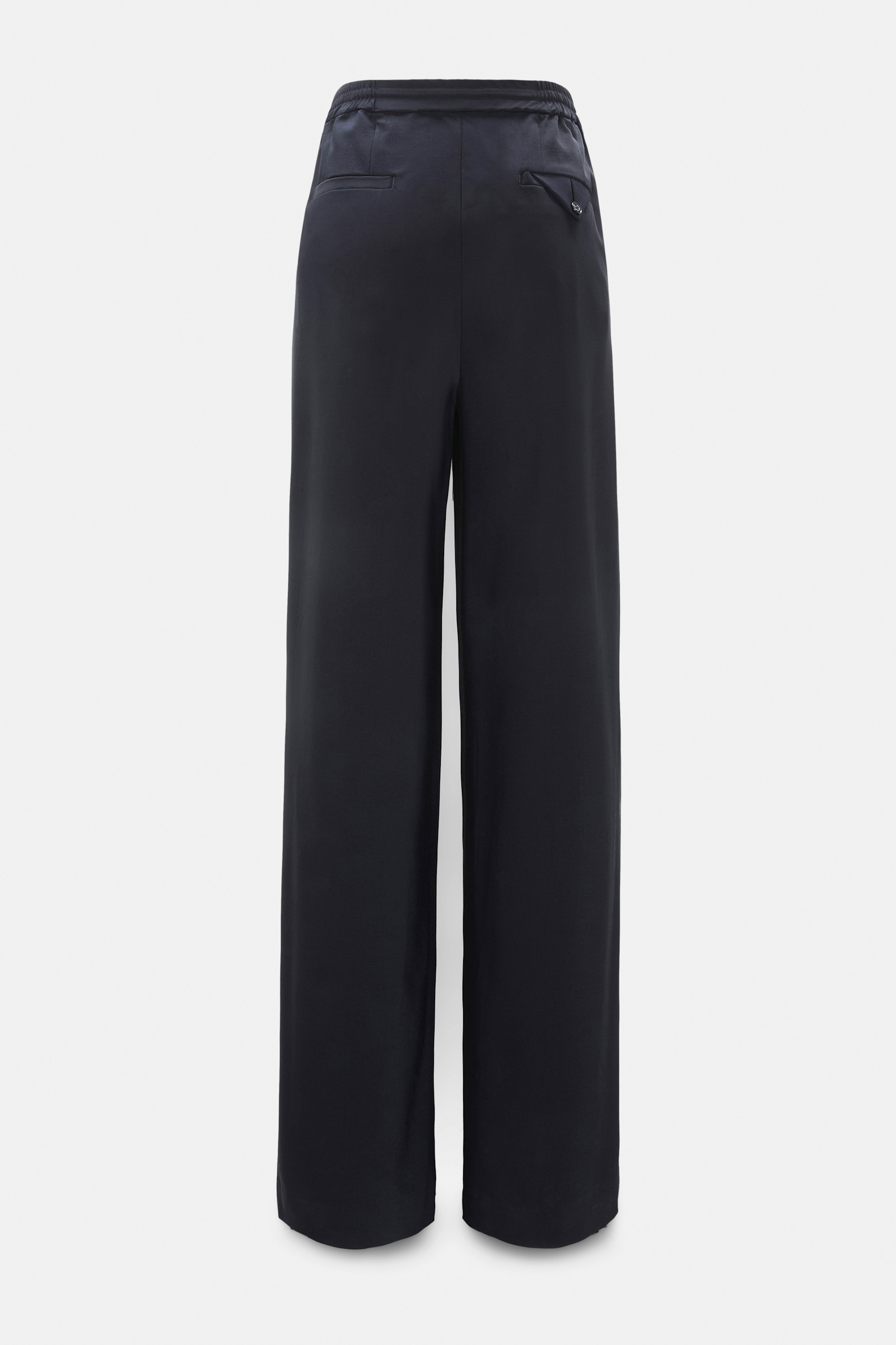 Dorothee Schumacher Wool jogging pants dark navy