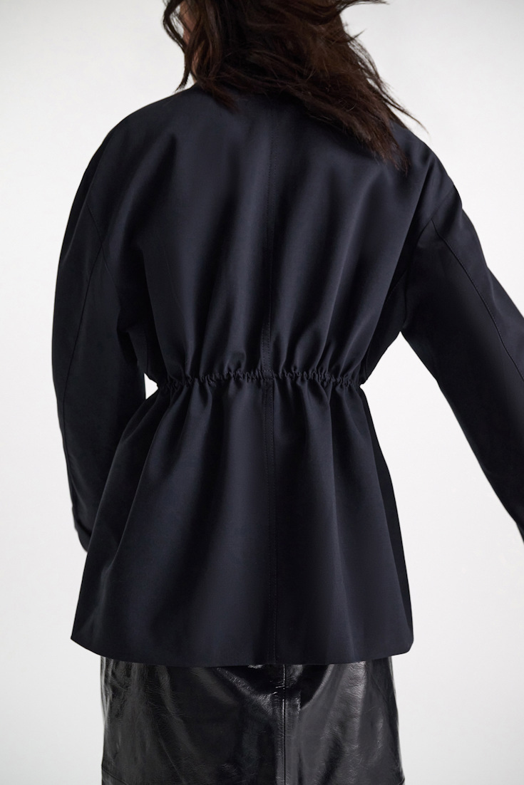 Dorothee Schumacher Wool field jacket dark navy