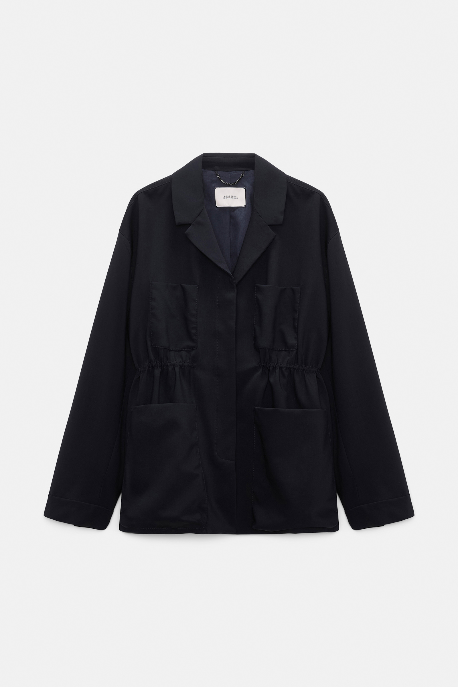 Dorothee Schumacher Wool field jacket dark navy