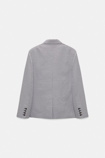 Dorothee Schumacher Technical linen blazer white & walnut