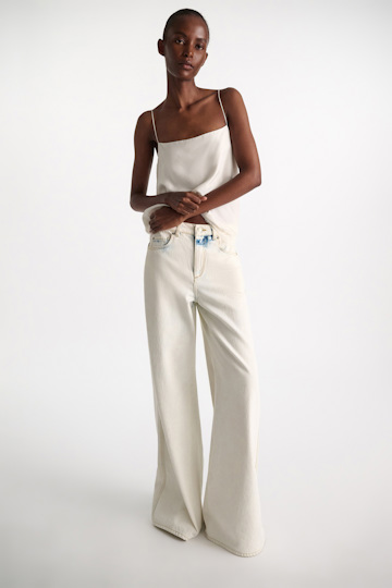 Dorothee Schumacher XL wide leg jeans acid blue