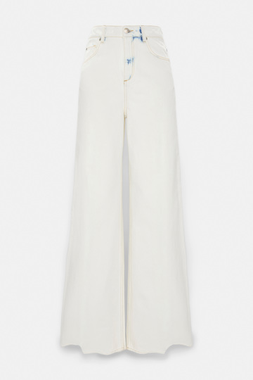 Dorothee Schumacher XL wide leg jeans acid blue