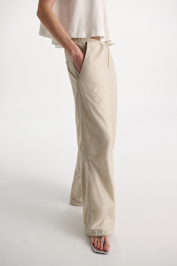 Dorothee Schumacher Nylon pants light sand