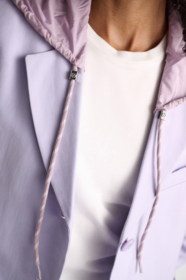 Dorothee Schumacher Styling Piece mit Kapuze und Arm-Cover crocus