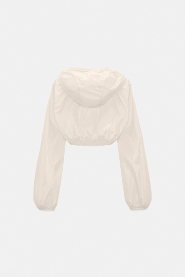 Dorothee Schumacher Hooded shrug light sand