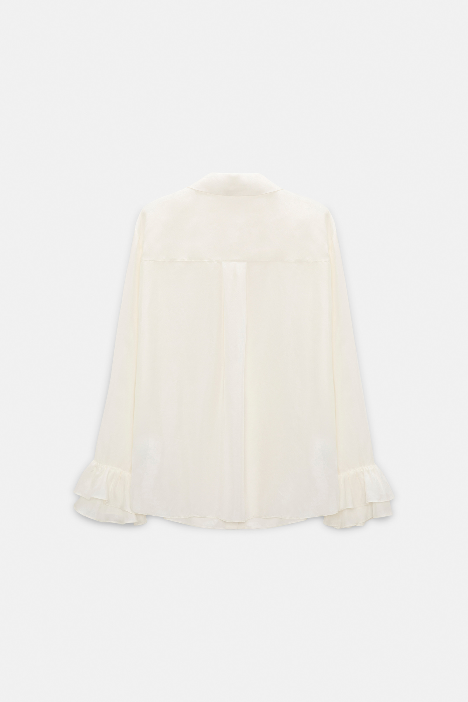 Dorothee Schumacher Hemdbluse aus Seiden-Habotai camellia white