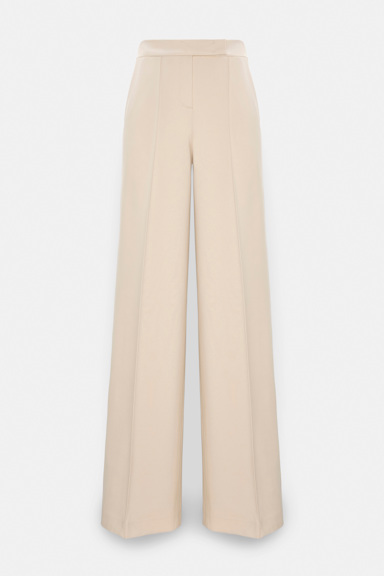 Dorothee Schumacher Wide leg pants in Punto Milano soft sand