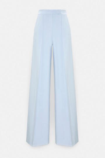 Dorothee Schumacher Wide leg pants in Punto Milano ice sky