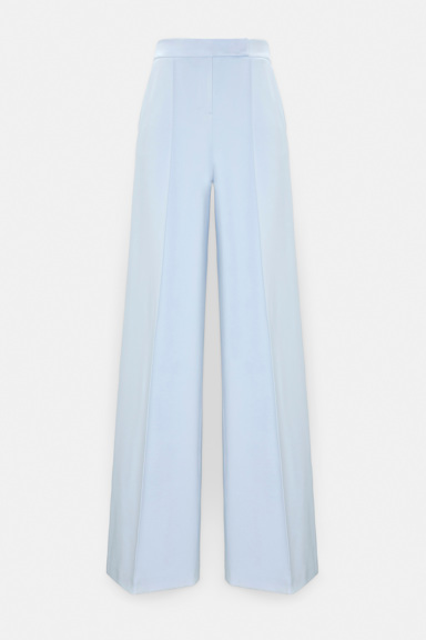 Dorothee Schumacher Wide leg pants in Punto Milano ice sky