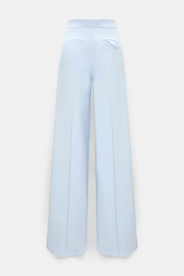 Dorothee Schumacher Wide leg pants in Punto Milano ice sky