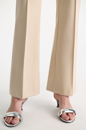 Dorothee Schumacher Cropped flares in Punto Milano soft sand