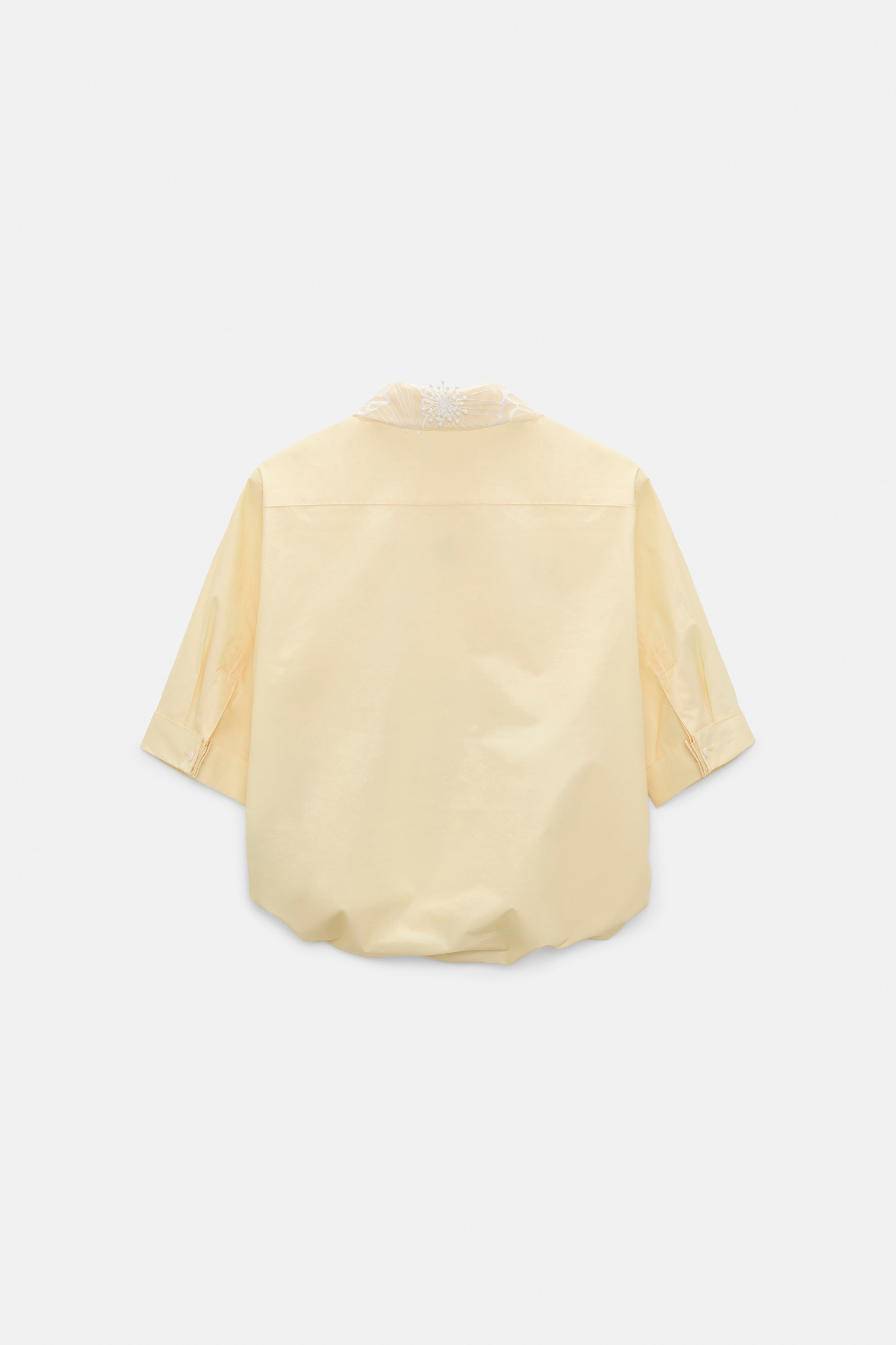 Dorothee Schumacher Bluse mit floralem Signature-Print aus Baumwoll-Popeline dream flower yellow