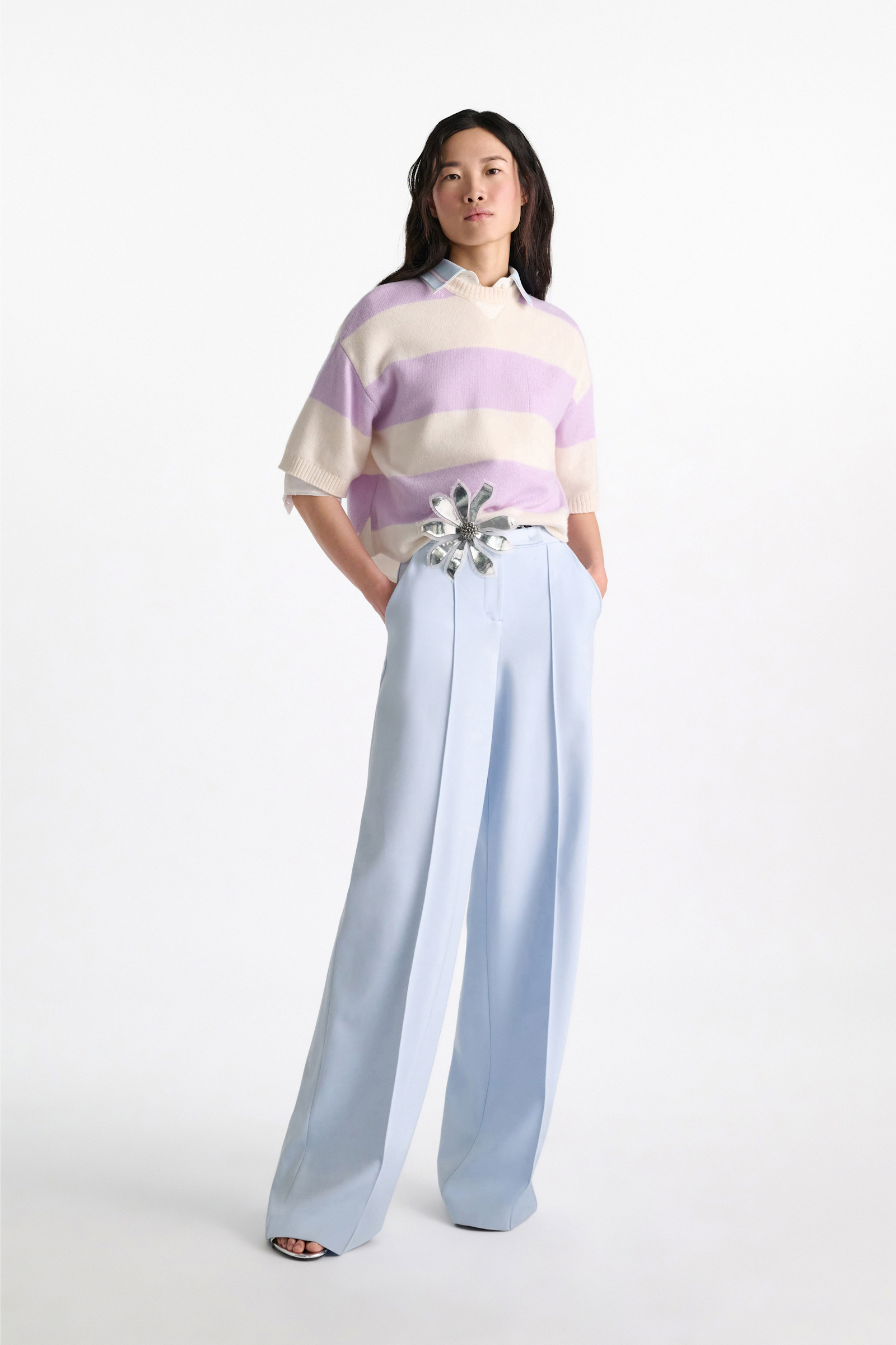 Dorothee Schumacher Shorts mit kontrastierendem Einfass bisquit