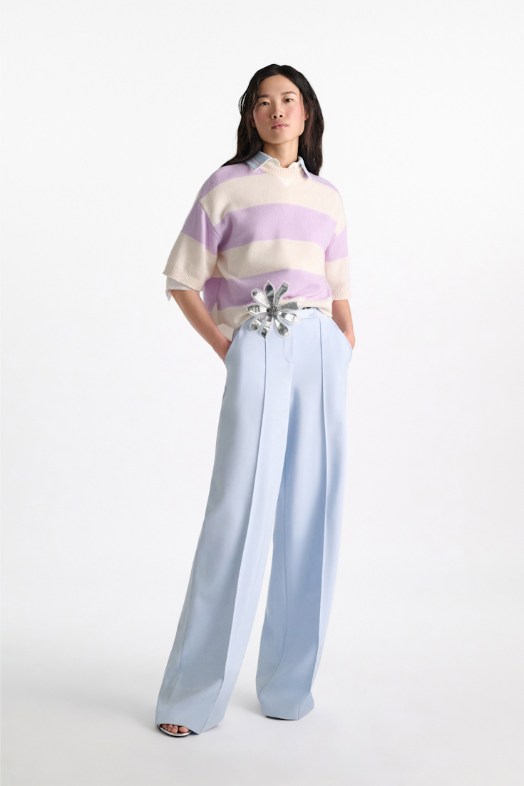 Dorothee Schumacher Shorts mit kontrastierendem Einfass bisquit