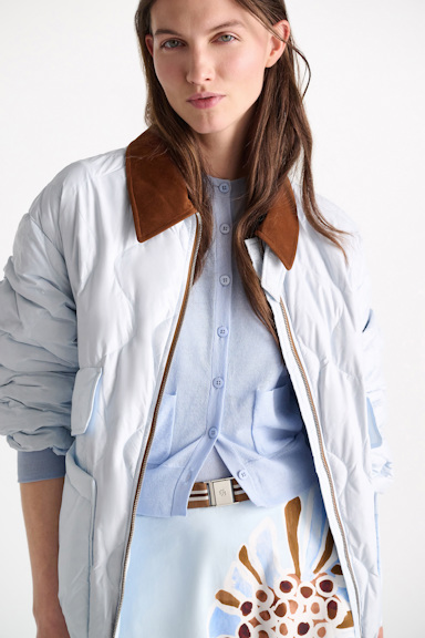 Dorothee Schumacher Gesteppte Daunenjacke ice sky