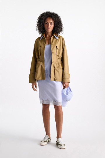Dorothee Schumacher Cotton field jacket desert