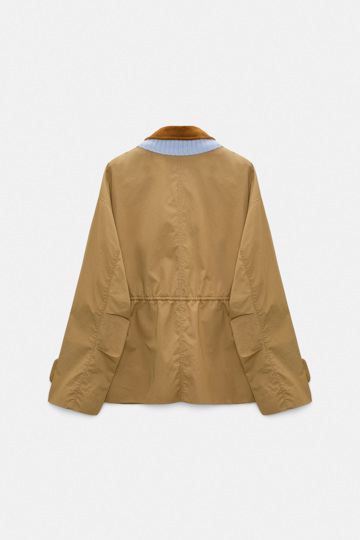 Dorothee Schumacher Cotton field jacket desert