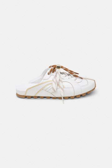 Dorothee Schumacher Sneaker-style mules camellia white