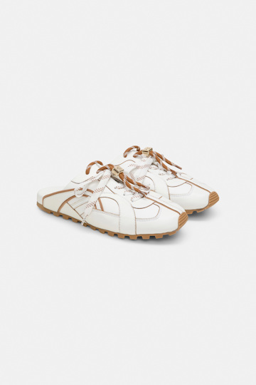 Dorothee Schumacher Sneaker-style mules camellia white