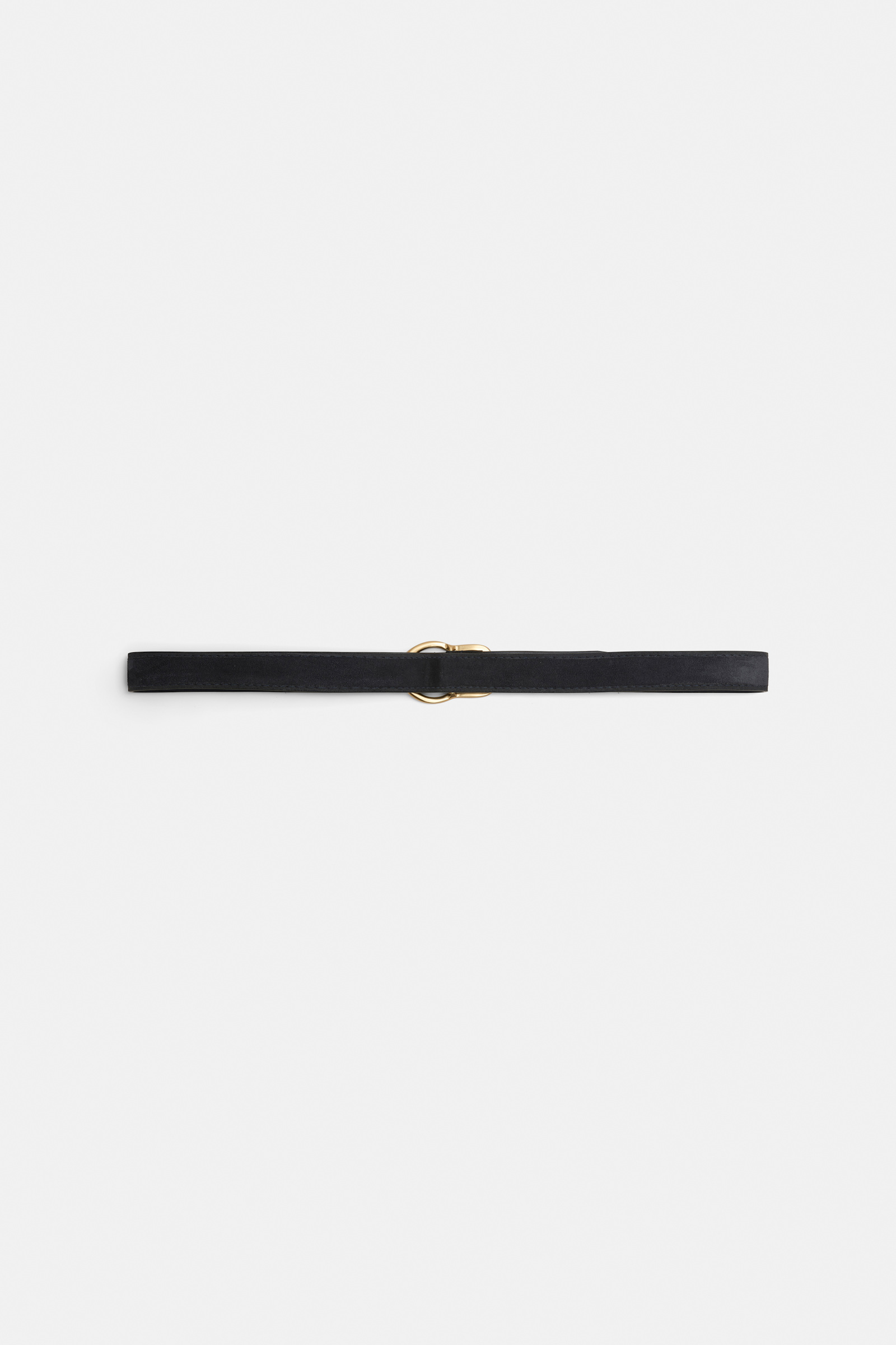 Dorothee Schumacher Gürtel aus Kalbsveloursleder midnight blue